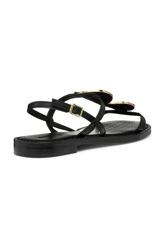 Încălțăminte Geox sandale de piele D MADDALUSIAC D55YMF.0001J.C9999 negru