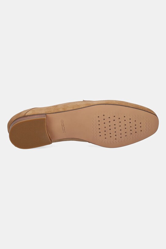 Semišové mokasíny Geox D MANTINEA D552EA.00021.C6001 hnedá