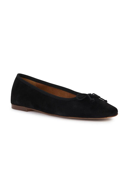Geox baleriny zamszowe D MARSILEA D45W6A.02111.C9999 czarny SS25