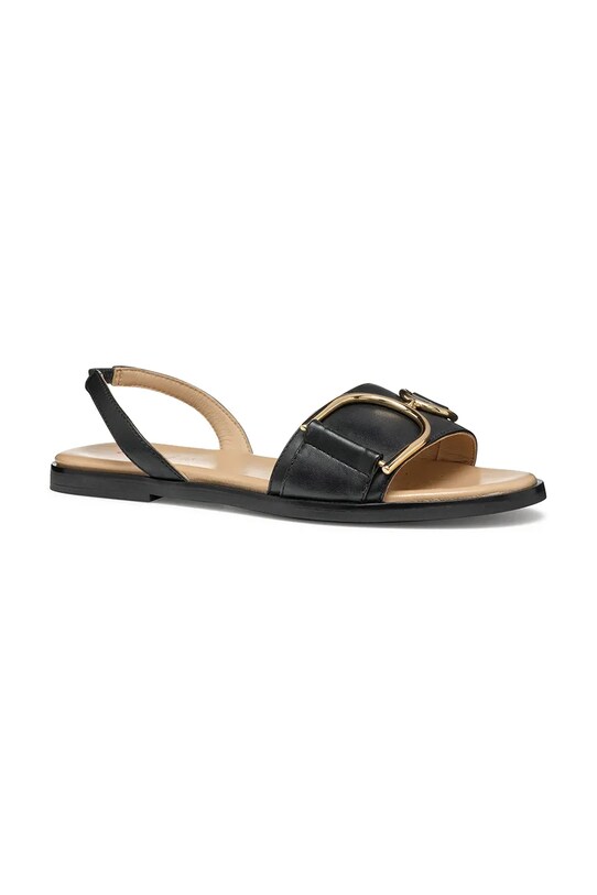 Kožne sandale Geox D NAILEEN D35SDA.000TU.C9997 crna SS25