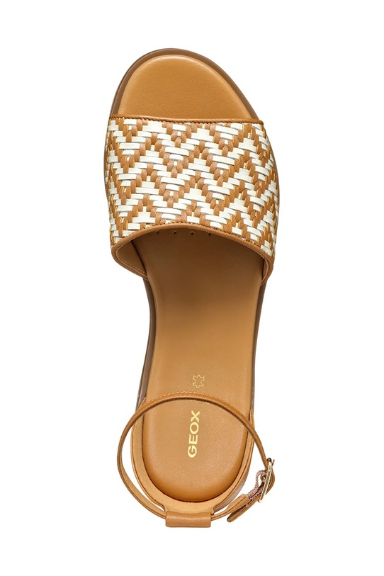 Geox sandale de piele D NAILEEN D55SDC.000TC.C5F1S maro