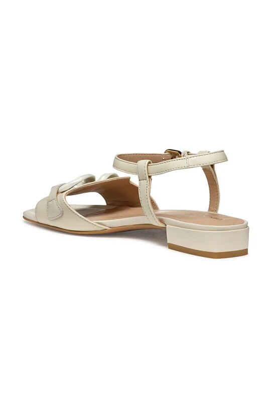 Geox sandale de piele D NEW ERAKLIA 15 bej D5580D.000TU.C1122