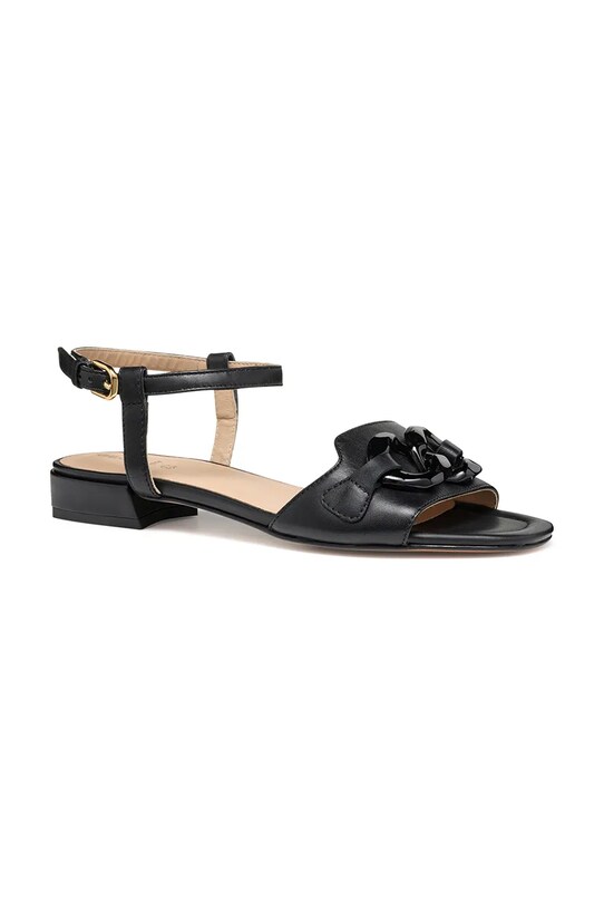 Geox sandały skórzane D NEW ERAKLIA 15 D5580D.000TU.C9999 czarny SS25