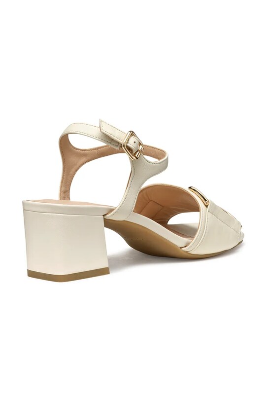 Scarpe Geox sandali in pelle D NEW ERAKLIA 50 D35RNB.000TU.C1122 beige