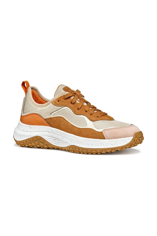 Tenisky Geox D OLIVIERA + GRIP D55VNA.0AS22.CH66N hnedá SS25
