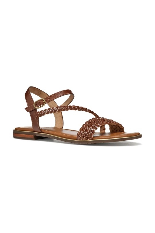 Geox sandale de piele D SOZY PLUS D55DQD.081KY.C5F2L maro SS25