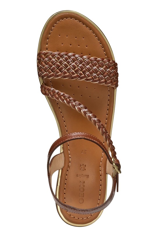 Geox sandale de piele D SOZY PLUS D55DQD.081KY.C5F2L maro