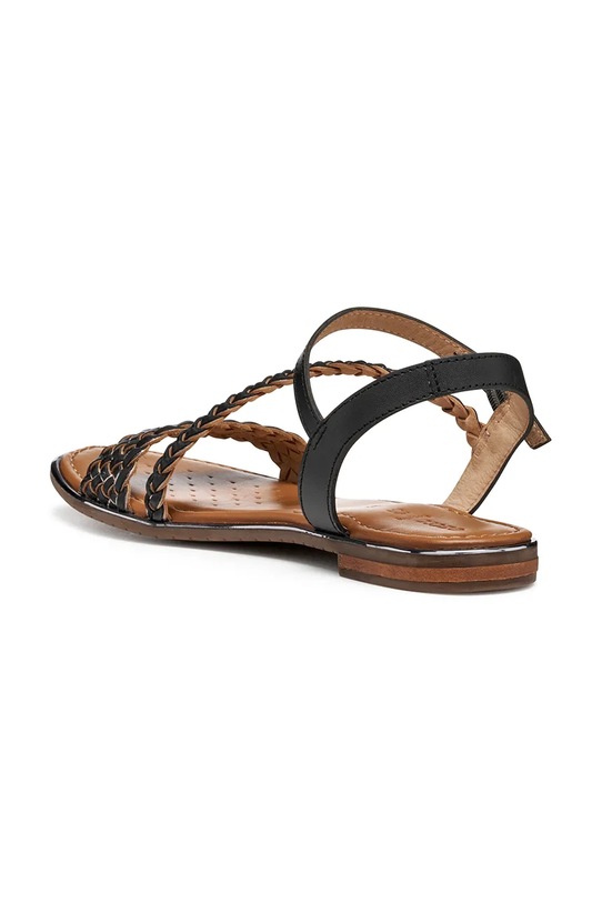 Geox sandale de piele D SOZY PLUS negru D55DQD.081KY.C9B1G