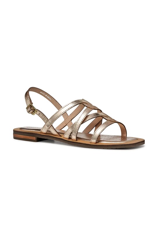 Geox sandale de piele D SOZY QC D55YFA.000N6.C2012 aur SS25