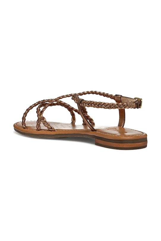 Kožené sandály Geox D SOZY S hnědá D55LXD.000KY.C6008