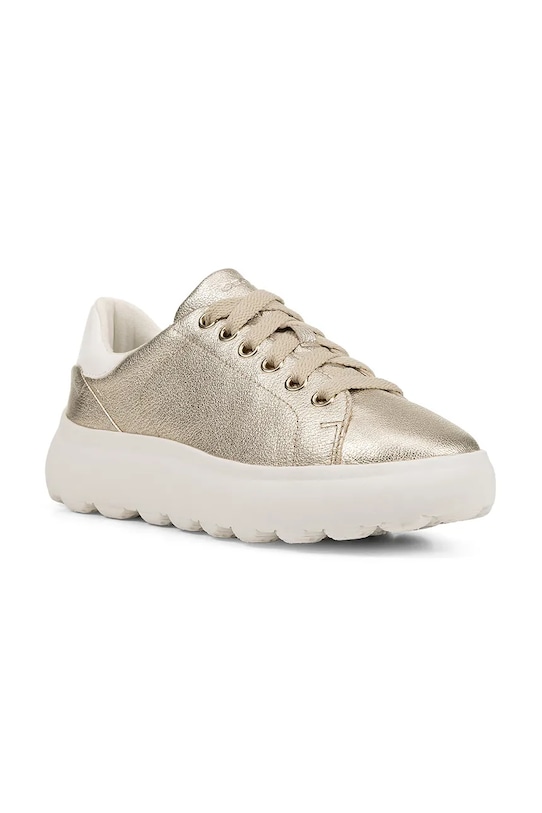 Geox sneakersy skórzane D SPHERICA EC4.1 D45TCC.0BVBC.C2X1R złoty SS25