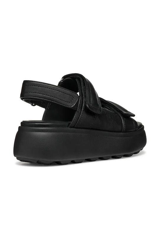 Încălțăminte Geox sandale de piele D SPHERICA EC4.1 S D55D4B.00085.C9999 negru