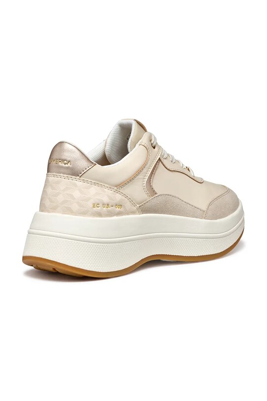 Boty Sneakers boty Geox D SPHERICA ECUB-3 D46WTD.08504.C1122 béžová