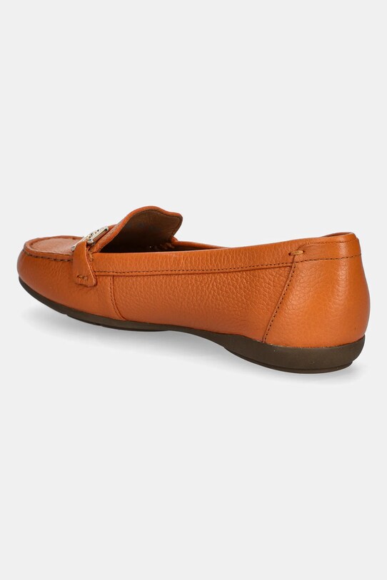 Obuv Kožené mokasíny Geox D ANNYTAH MOC D84BMA.00046.C2008 oranžová