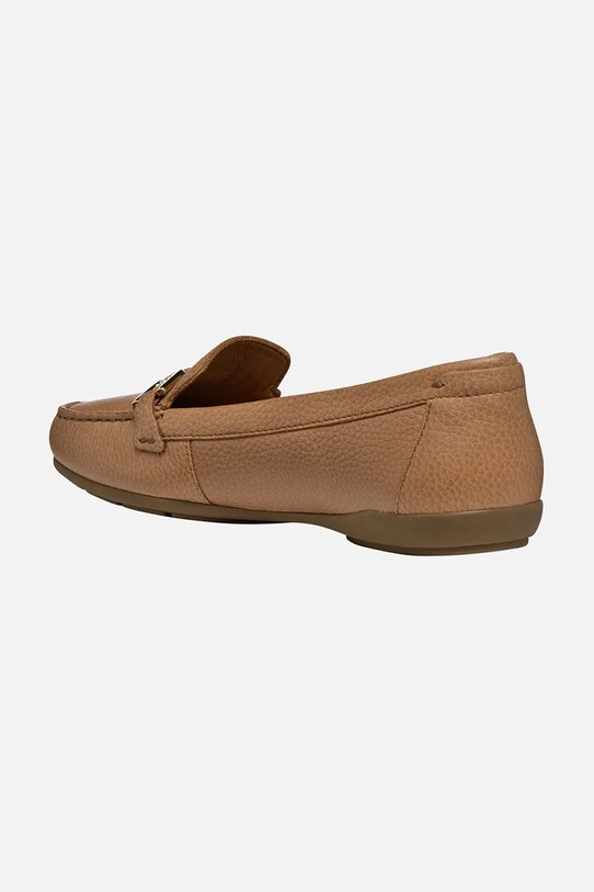 Δερμάτινα μοκασίνια Geox D ANNYTAH MOC μπεζ D84BMA.00046.C5000