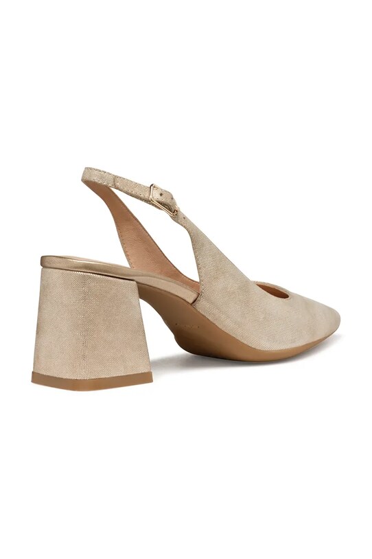 Încălțăminte Geox pantofi de piele D GISELDA D45VCC.000MA.C2012 aur