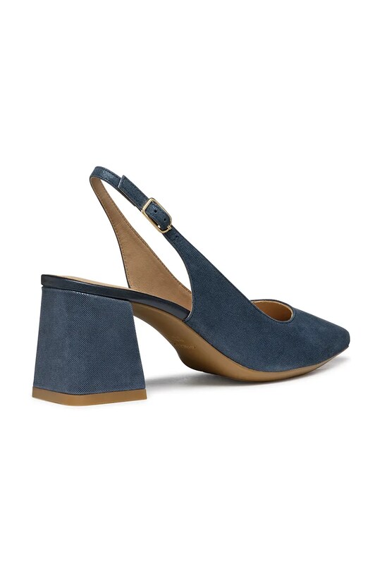 Cipők Geox bőr flip-flop D GISELDA D45VCC.000MA.C4067 sötétkék