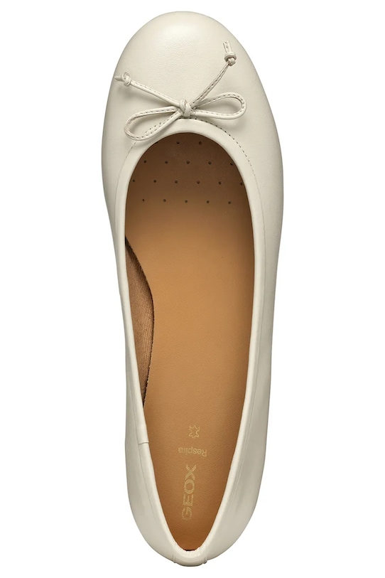 Geox baleriny skórzane D PALMARIA D25MUB.000TU.C1122 beżowy