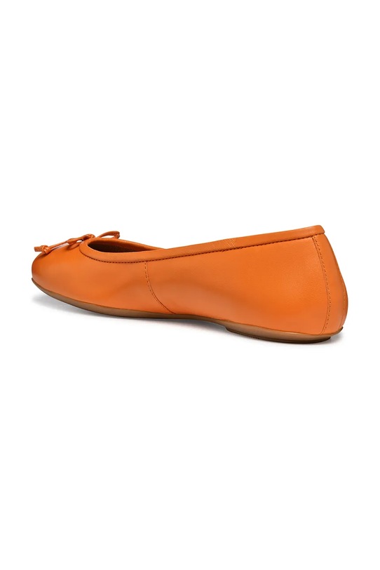 Geox balerini de piele D PALMARIA portocaliu D25MUB.000TU.C2008