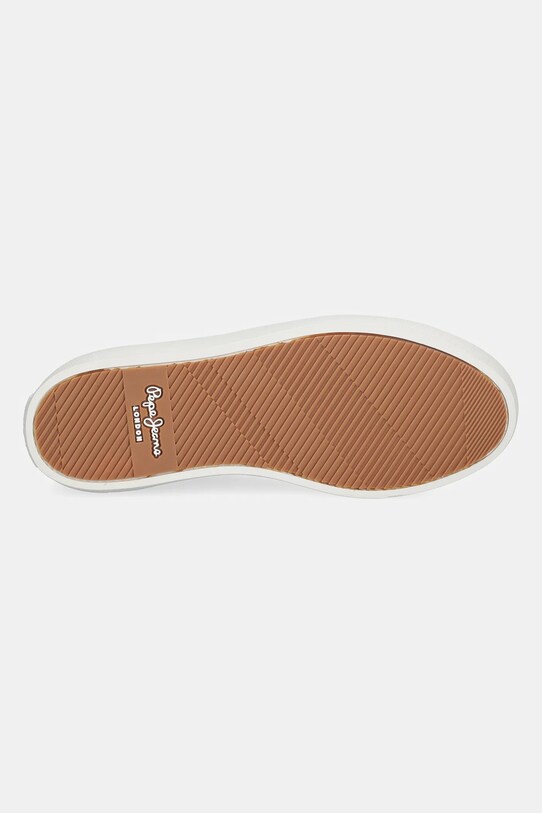 Шкіряні кросівки Pepe Jeans CAMDEN EDITION W PLS00041 бежевий