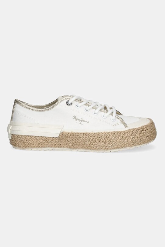 Pepe Jeans tenisówki SAMOI MIX PLS31595 biały SS25
