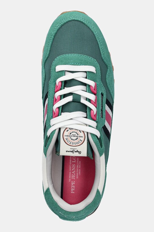 Tenisky Pepe Jeans KINGSTON HERITAGE W zelená PLS40033