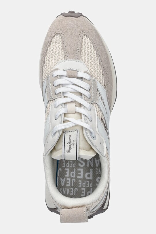 Pepe Jeans sneakersy LUCKY KNIT beżowy PLS60041