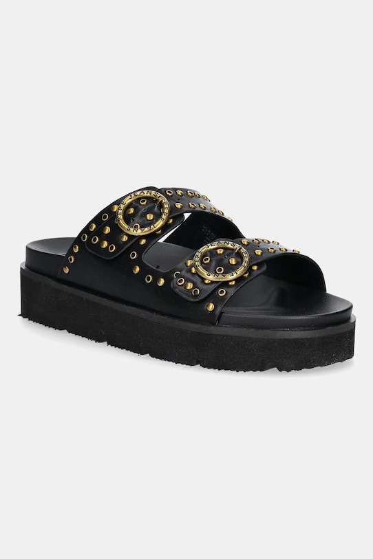 Pepe Jeans klapki POLA BUCKLE pozostałe czarny PLS90679