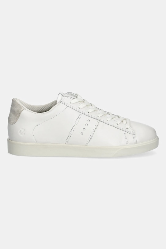 Ecco sneakers din piele Street Lite Sneaker 212803.59390 alb SS25