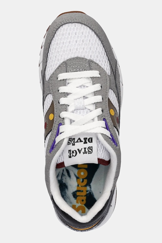 Кожаные кроссовки Saucony SHADOW 6000 серый S70903.3