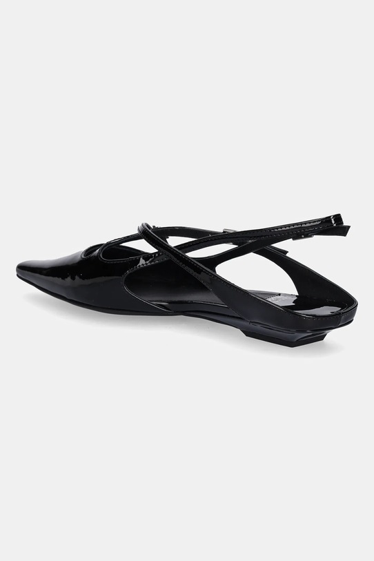 Взуття Шкіряні балетки Jeffrey Campbell FAX-ME-LO C670P.02.006 чорний