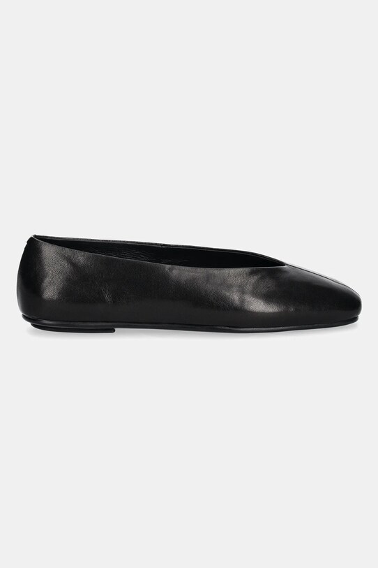 Jeffrey Campbell balerini de piele Fathom JC.1528.1.9 negru ZS25