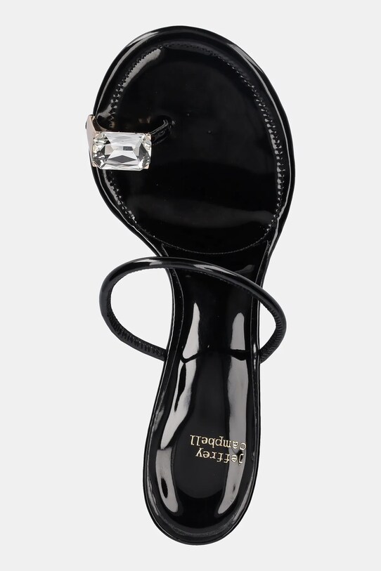 Шльопанці Jeffrey Campbell 10-Carat-M чорний JC.1591.1.1