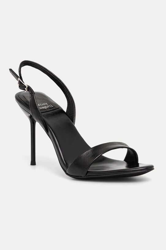 Jeffrey Campbell sandały skórzane Go-Getter pozostałe czarny JC.1481.1.12