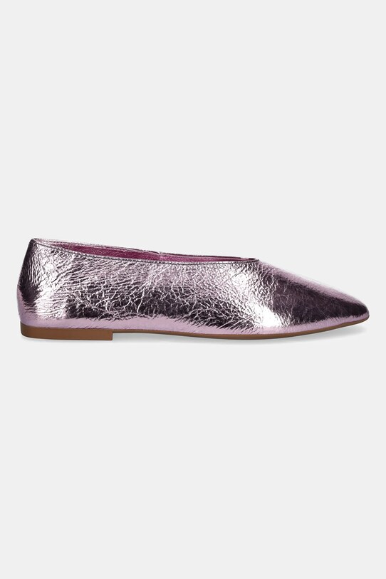Шкіряні балетки Jeffrey Campbell Romp JC.1268.2.14 фіолетовий ZS25