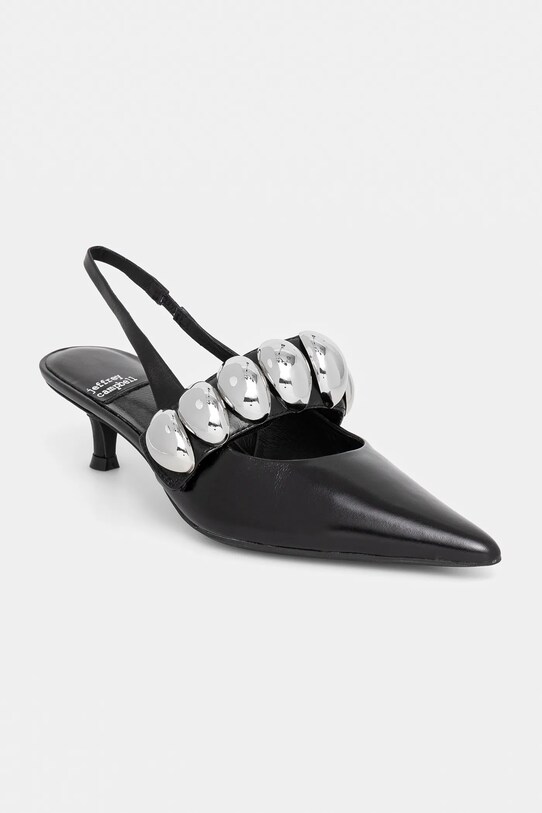 Jeffrey Campbell stilettos de piele Persona-Sd calcai expus negru JC.1256.19.4
