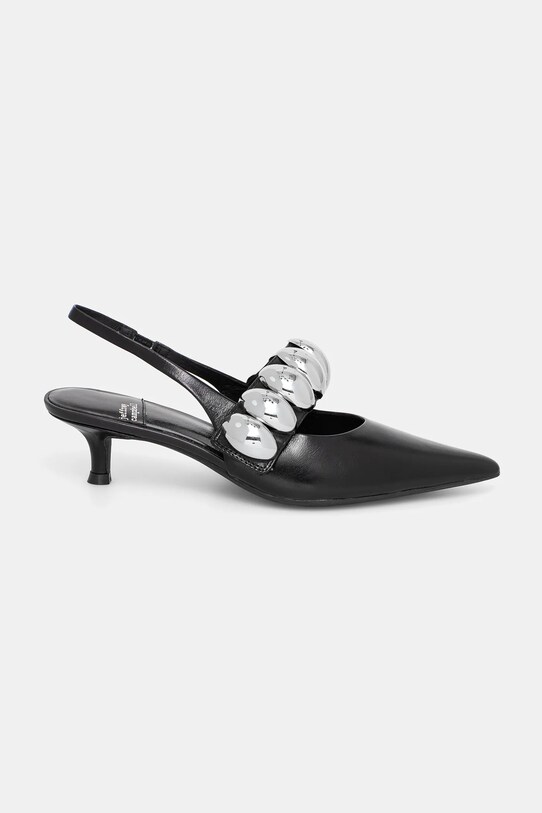 Jeffrey Campbell stilettos de piele Persona-Sd JC.1256.19.4 negru ZS25
