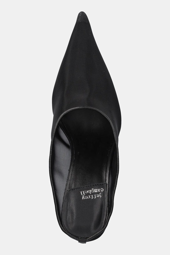 Шлепанцы Jeffrey Campbell VADER-MSH чёрный U181.01