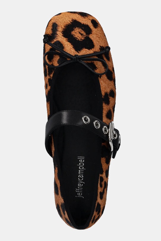 Jeffrey Campbell balerini de piele TUTU-MJF maro JCD.172.46.01