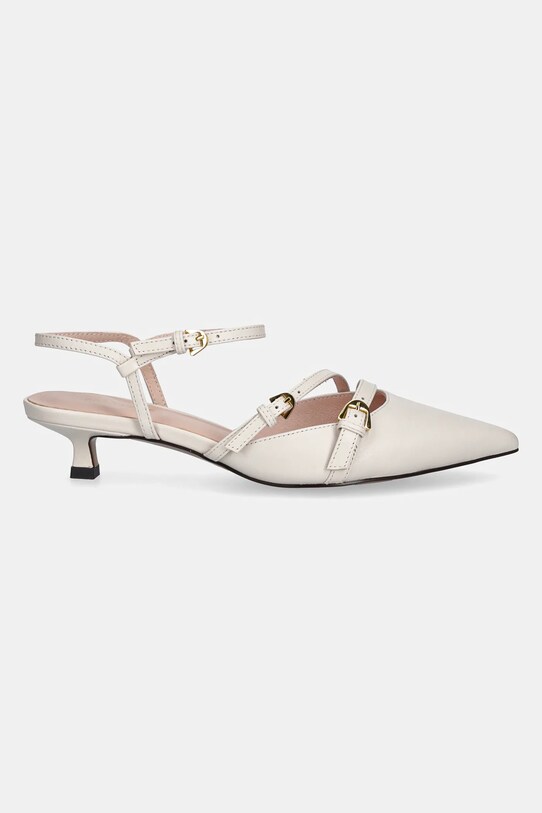 Coccinelle stilettos de piele E4.SRF.21.01.01.H14 bej SS25
