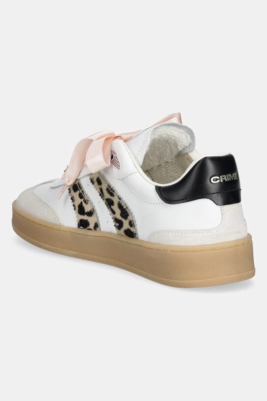 Boty Kožené sneakers boty Crime London WEMBLEY 20250PP7 bílá