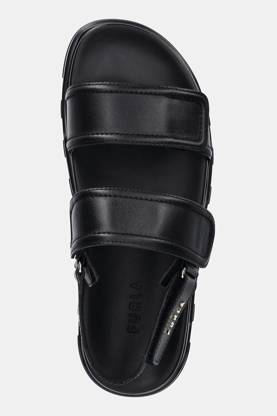 Furla sandały skórzane Sporty Chic Sandal czarny YJ52SPC.Y62000.O6000