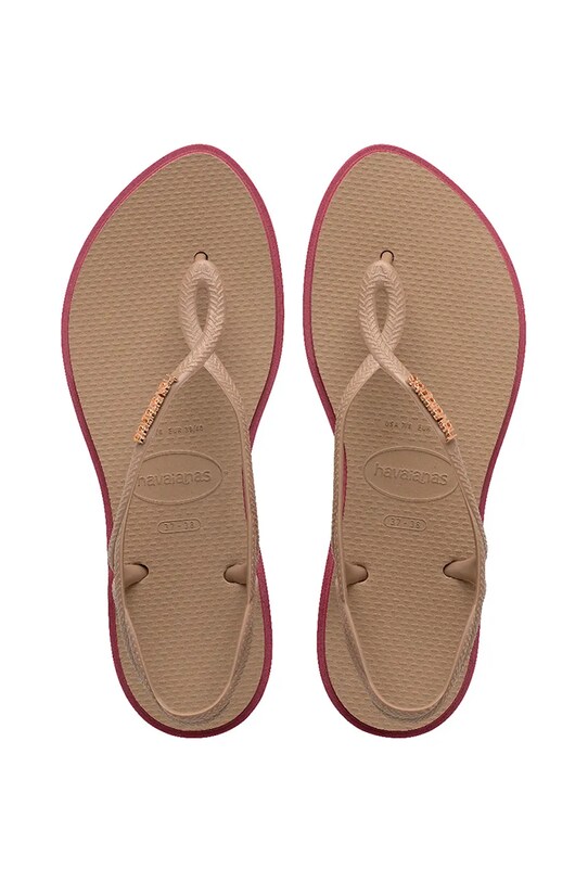 Havaianas sandale LUNA POINT sintetic maro 4149921.3581