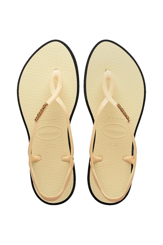 Havaianas sandale LUNA POINT sintetic bej 4149921.9256