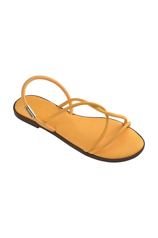 Obuća Sandale Havaianas UNA MANGA CAJA 4149609.5559 zlatna