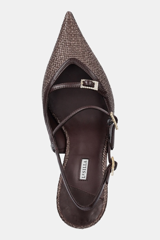 Туфлі Le Silla Chanel Morgana коричневий 4213D080BXPPPAN748