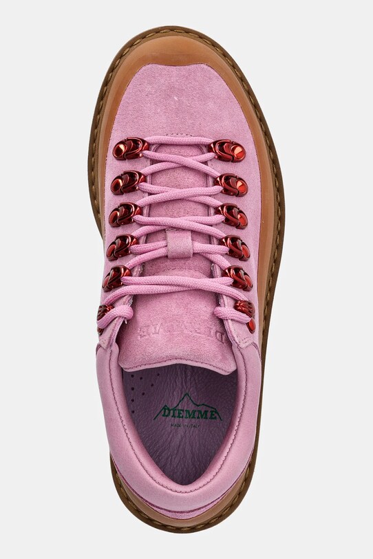 Σουέτ παπούτσια Diemme Cornaro Due Gomma ροζ DI25SPCOW.F04X072PNK