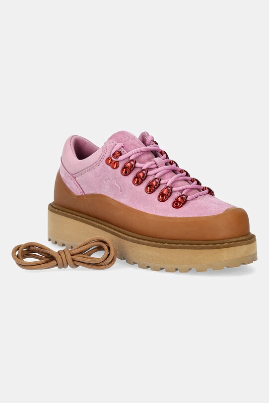 Σουέτ παπούτσια Diemme Cornaro Due Gomma DI25SPCOW.F04X072PNK ροζ