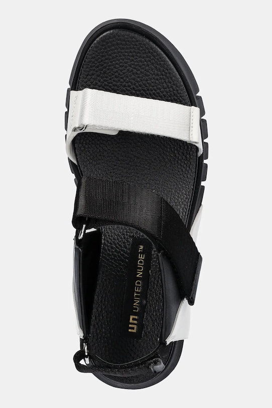 United Nude sandale de piele Delta Run negru 10410597137119