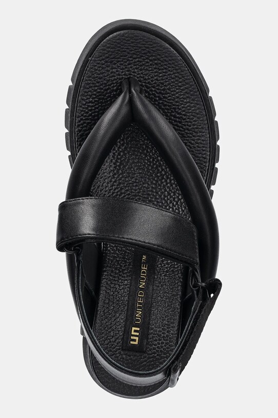 United Nude szandál Delta Tong fekete 107120116145